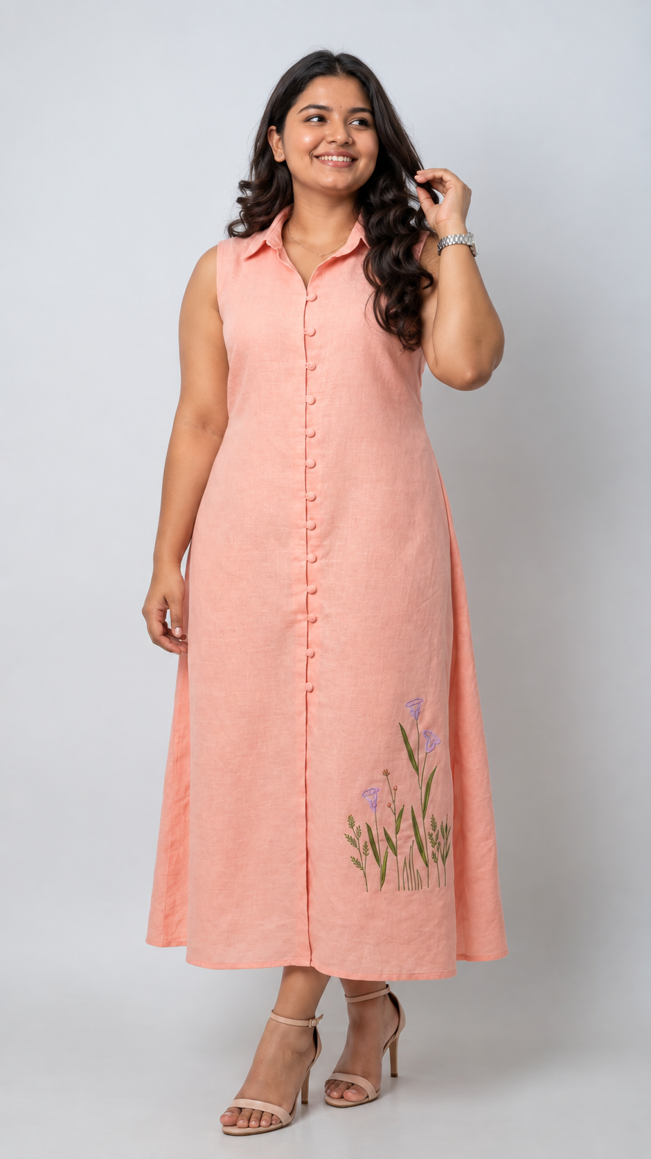 Dress 100% Pure Linen