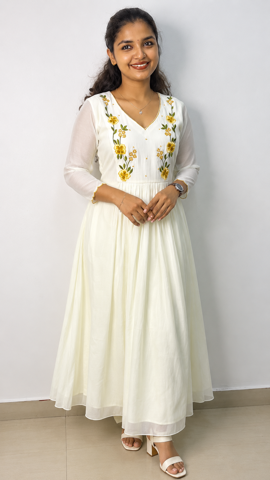 2 Pc Set Mul Chanderi Shantoon