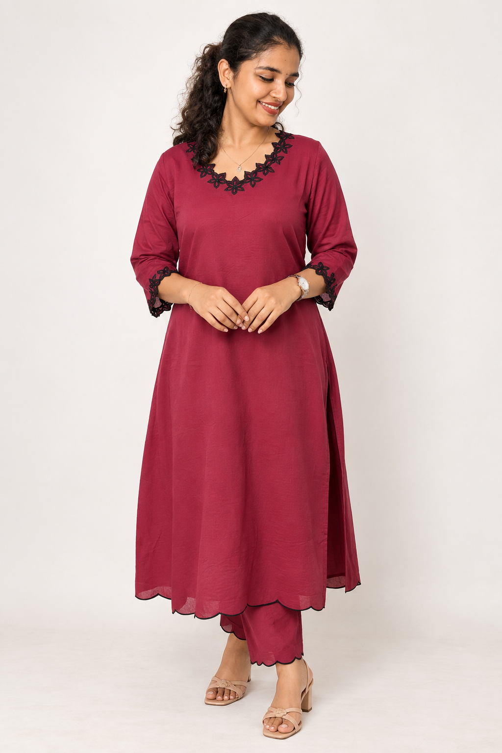 2 Pc Set Mul Cotton Cotton Satin